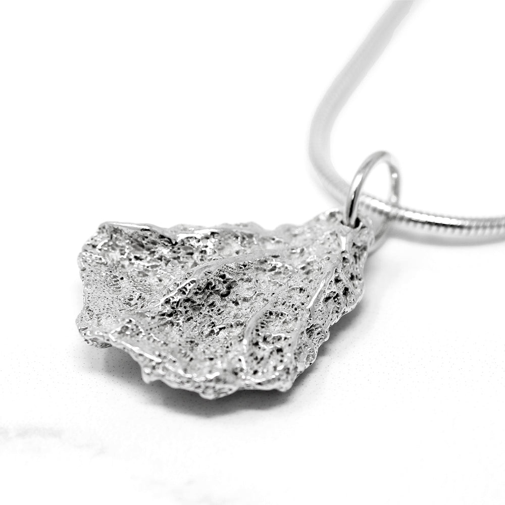 Fan Coral Pendant - Silver by Silverfish