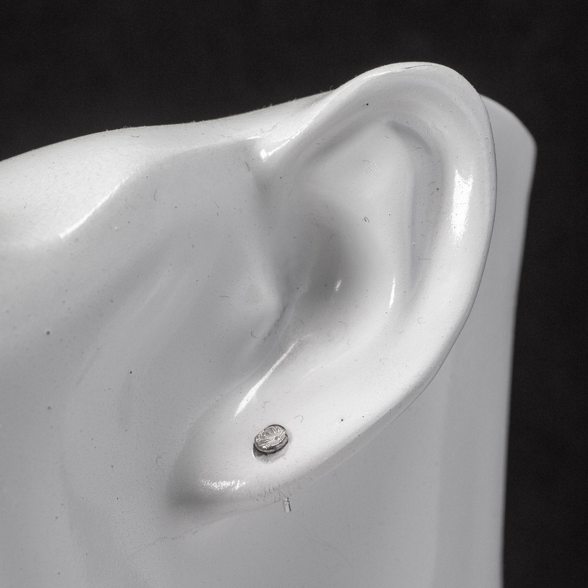Randoms Silver Stud Earrings 002 by Silverfish