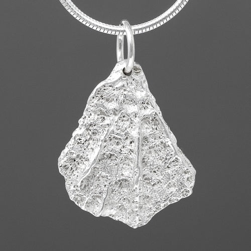 Fan Coral Pendant - Silver by Silverfish