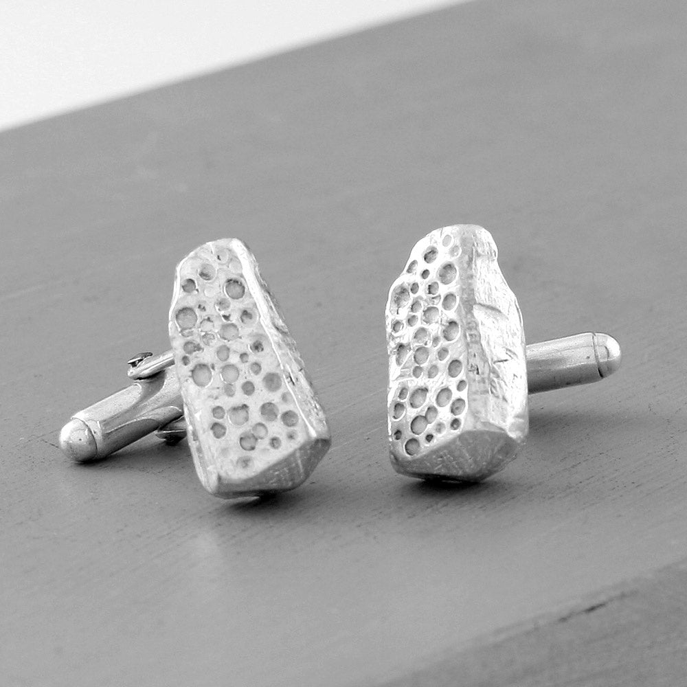 Bachwen Silver Cufflinks by Silverfish