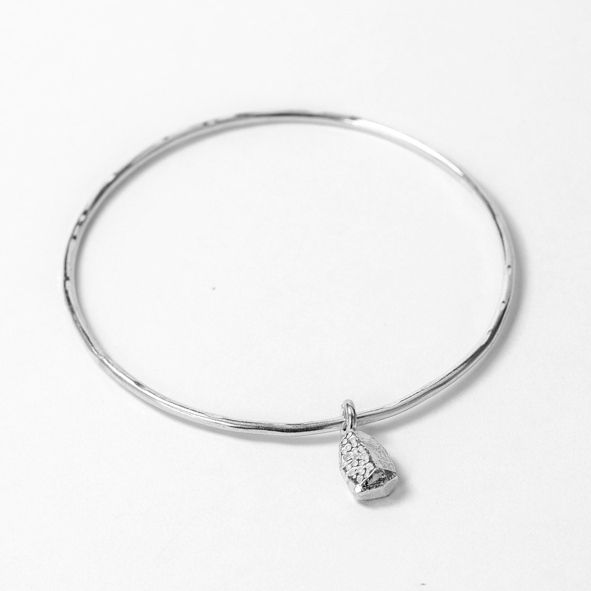 Bachwen Silver Bangle by Silverfish