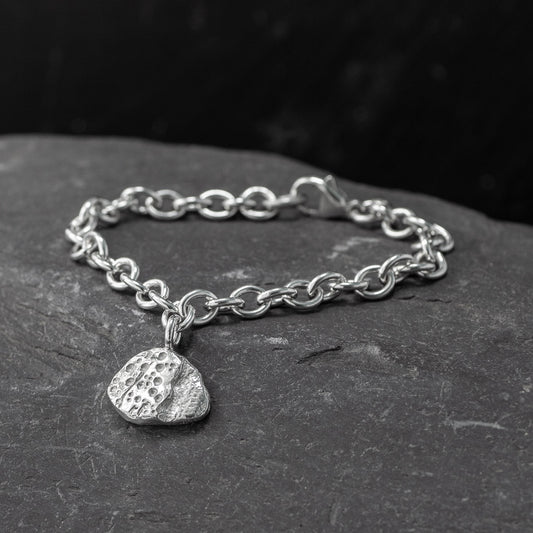 Trefael Silver Bracelet by Silverfish