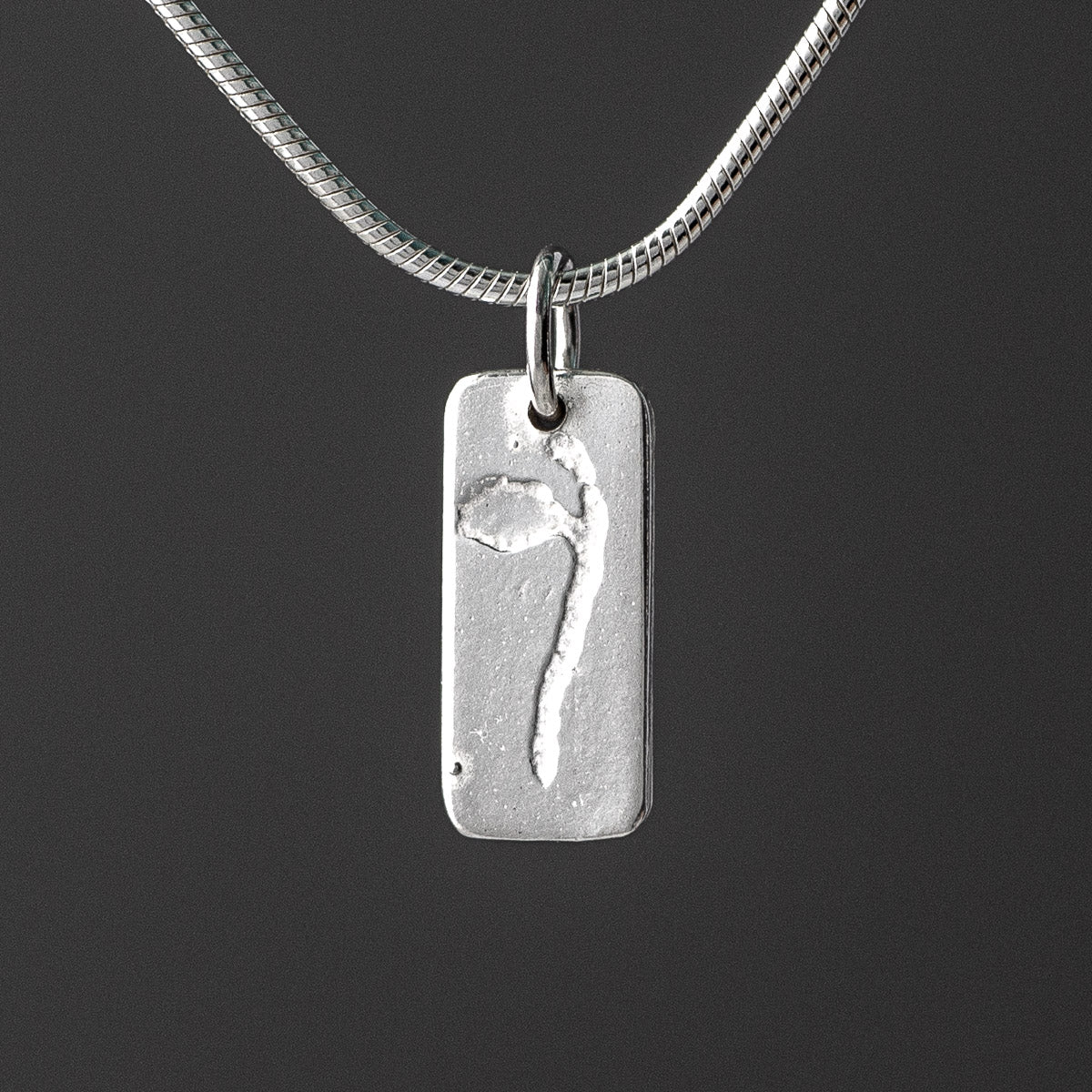 Halberd Silver Pendant - Short by Silverfish