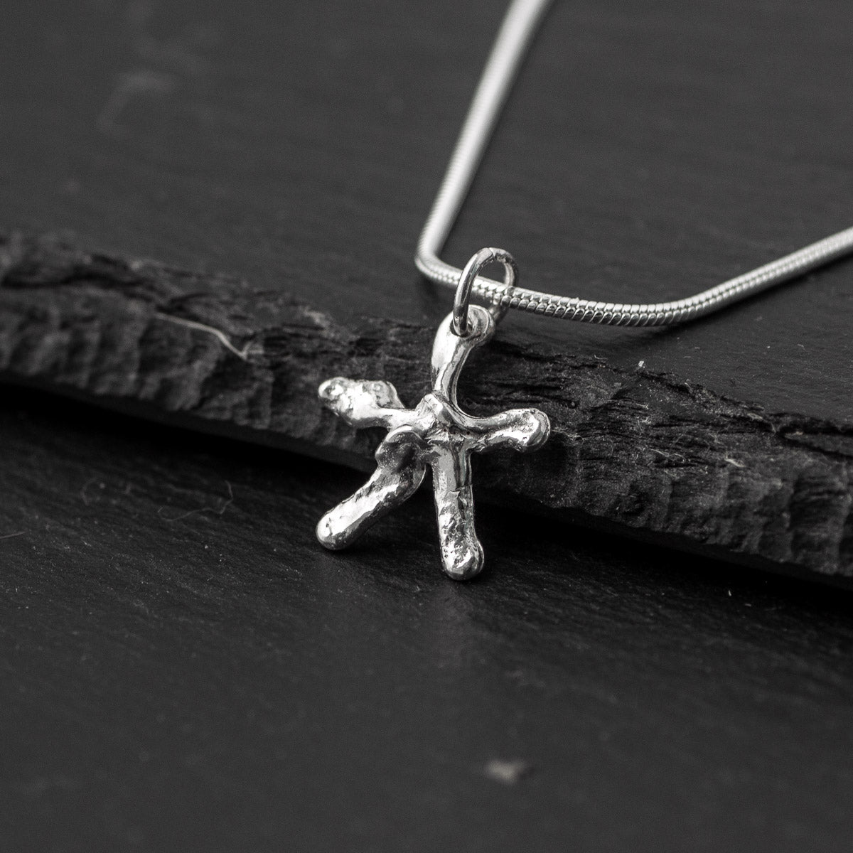 Starfish Pendant - Silver by Silverfish