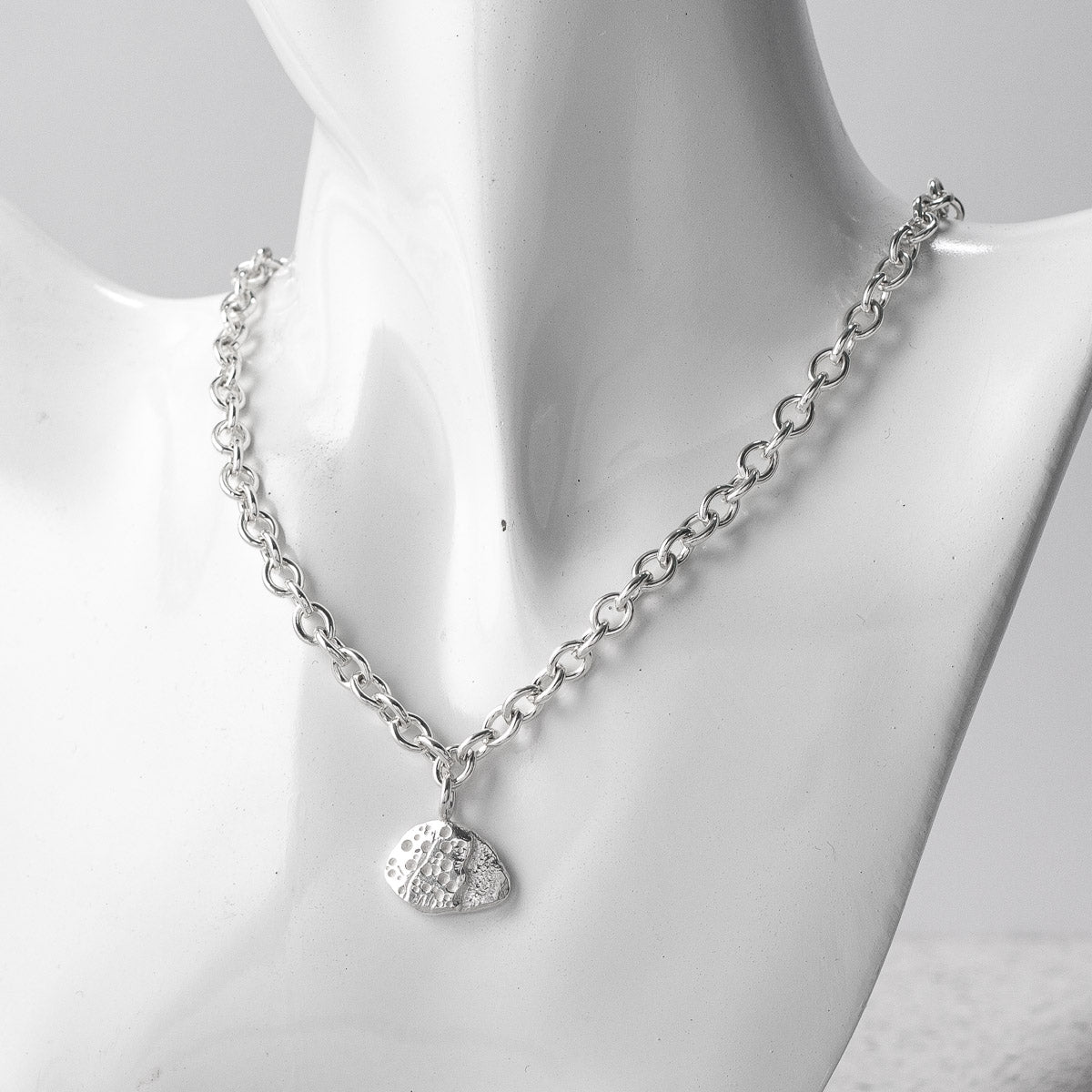 Trefael Silver Necklace by Silverfish