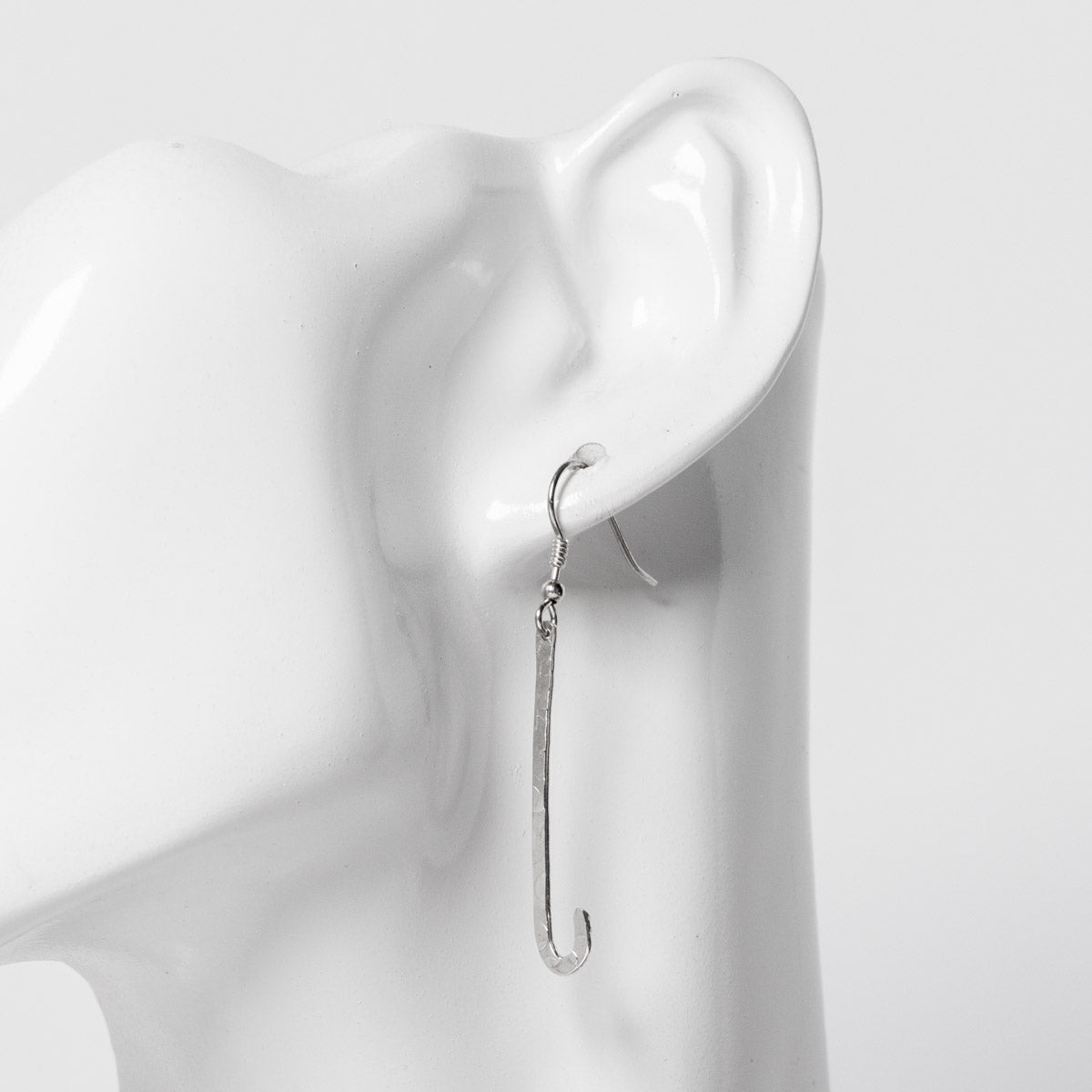 Randoms Silver Drop Earrings 003 by Silverfish