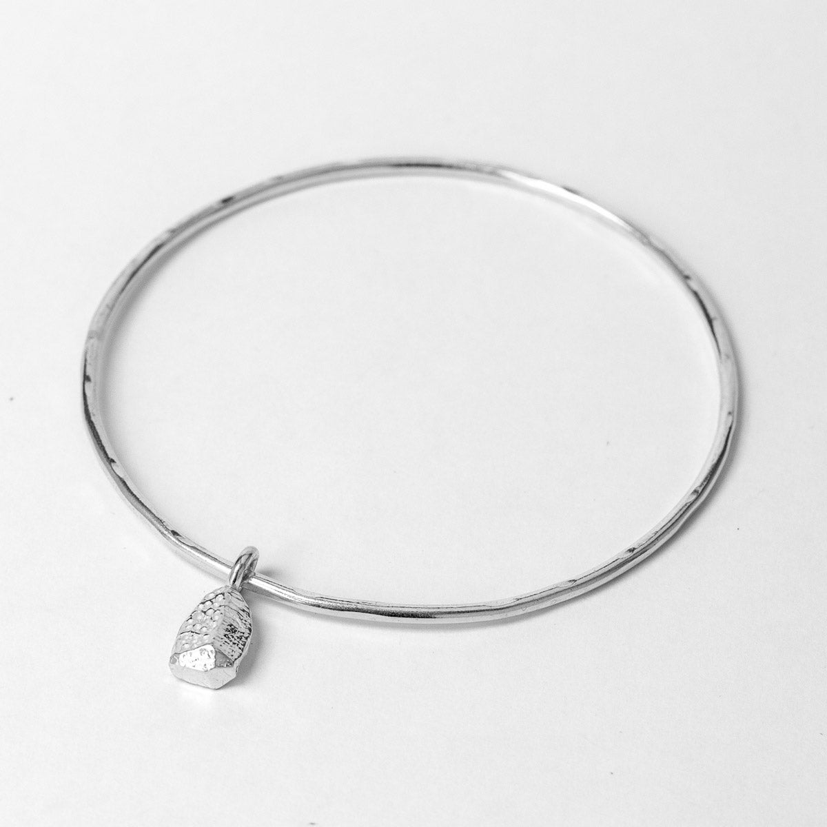 Bachwen Silver Bangle by Silverfish