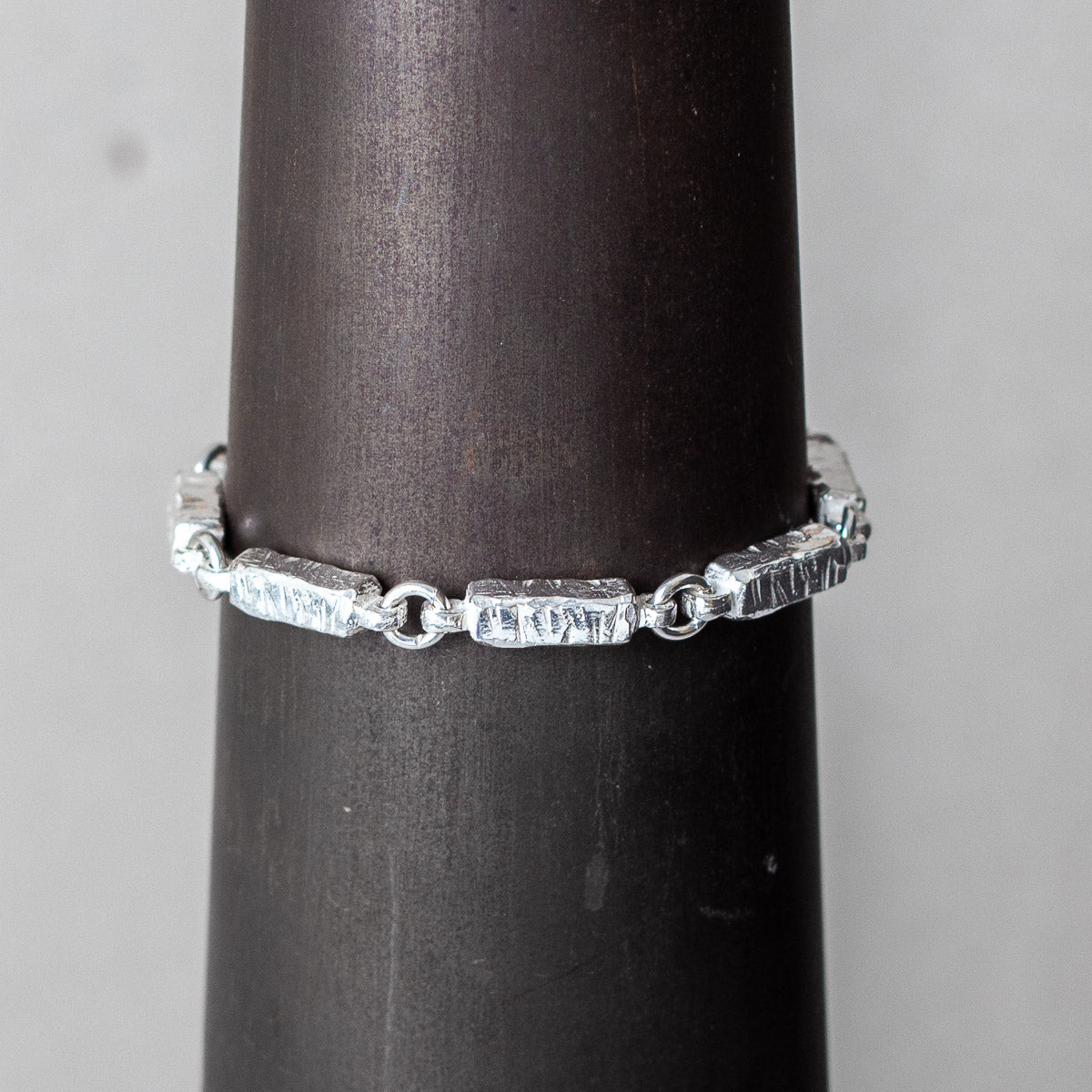 Chunky Silver Bracelet - Full by Silverfish